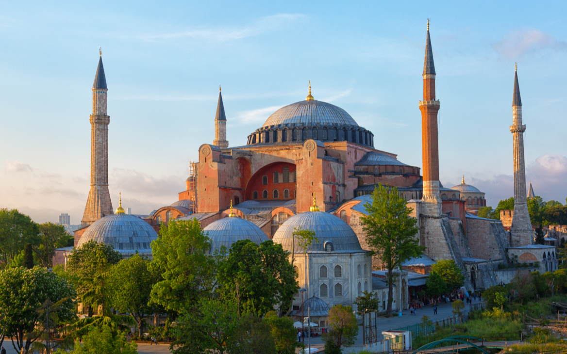 Мечеть Айя-София в Стамбуле, Турция