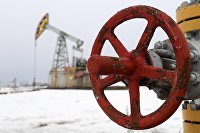 Работа нефтяных станков - качалок