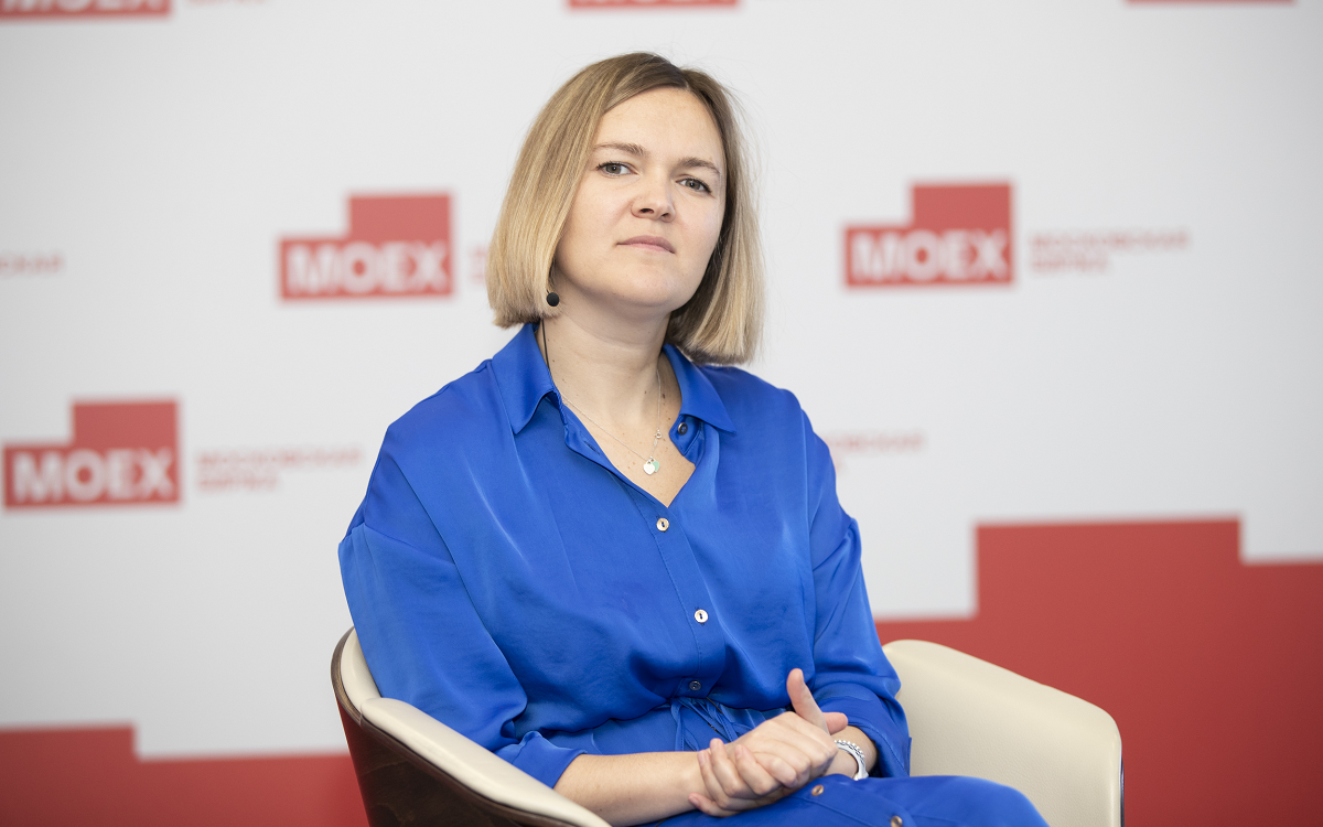 Глава срочного рынка Московской биржи Мария Патрикеева